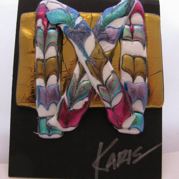 Sign Language Hug "X" Pin - Picture 2 of 2